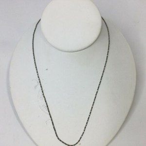 Lia Sophia Necklace 18" Classy Circle Silver Tone Jewelry Woman
